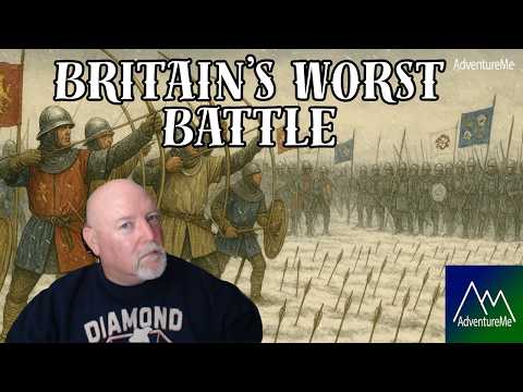 Mark from the States Learns A Brief History About Britain's Worst Battle  w/ AdventureMe