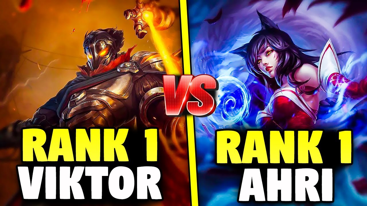 Rank 1 Ahri Faces Off Against #1 Viktor NA (Dun)