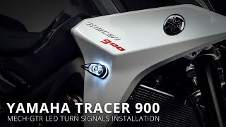 How to install TST Mech-GTR LED Turn Signals on a 2018+ Yamaha Tracer 900 by TST Industries