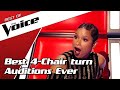 TOP 10 | BEST ALL TURN Blind Auditions in The Voice