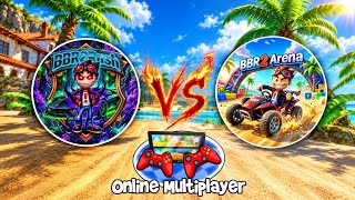 @BBR2Rush VS @BBR2Arena Online Multiplayer Gameplay 😱💥 whos win the Race in BBR screenshot 1