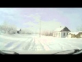 Езда по глубокому снегу на ВАЗ 2109