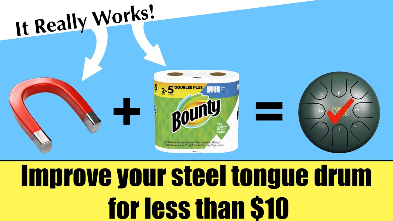 How do you fix the sound on a steel tongue drum? Can you tune a steel tongue drum?