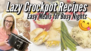 EASY CROCKPOT RECIPES YOU HAVEN’T MADE YET // These Can Be FREEZER Meals!