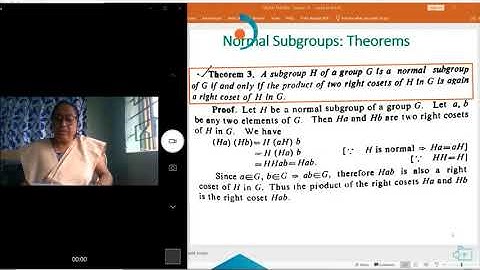 ABSTRACT ALGEBRA LEC 2 by RANJANA DUTTA