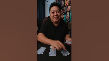 Card Cheating Technique The Bottom Deal (Face Up) #Shorts