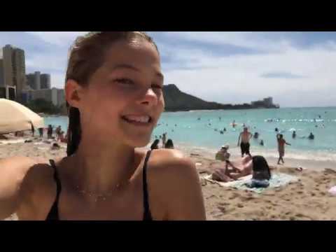 Phoebe Combes in Hawaii