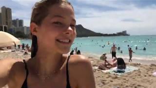 Phoebe Combes in Hawaii
