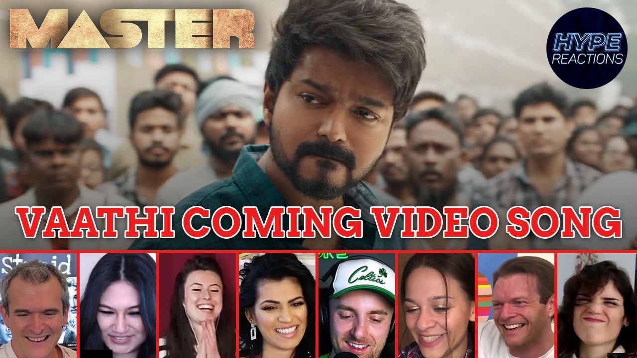 FOREIGNERS Reacting to VAATHI COMING Video Song - Master | Thalapathy Vijay | Anirudh Ravichander
