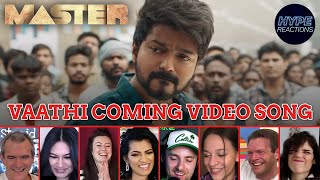 FOREIGNERS Reacting to VAATHI COMING Video Song - Master | Thalapathy Vijay | Anirudh Ravichander