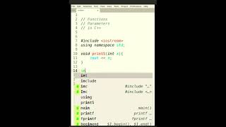 Function Parameters in C++ | Practice #shorts #alinionuttoader