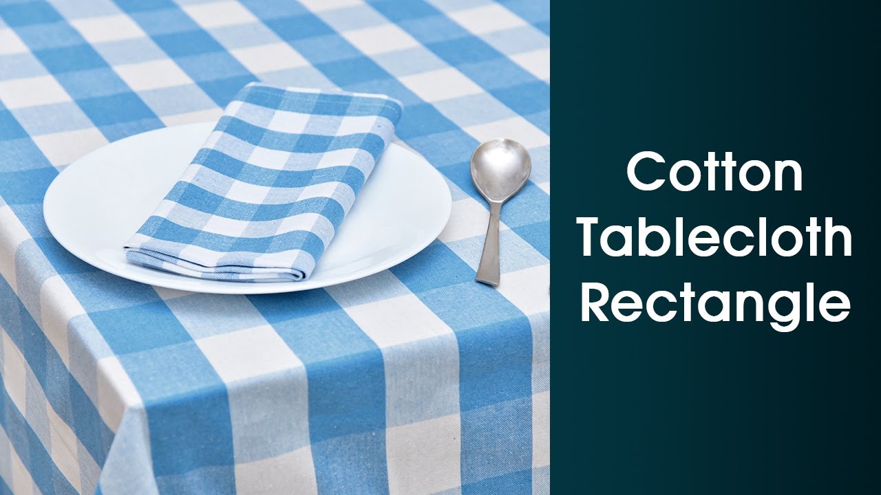 Buffalo Plaid Tablecloths | All Cotton and Linen