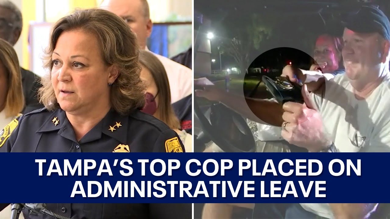 Florida police chief on administrative leave after flashing badge ...