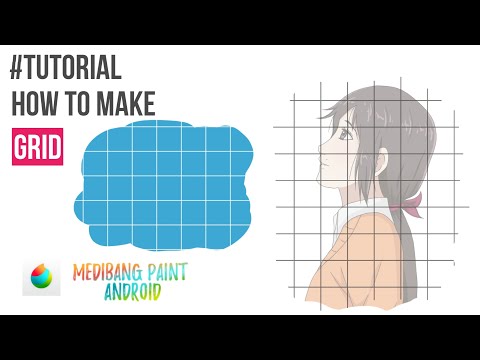 Grid Tool: Tutorial Membuat Grid | Medibang Paint Android