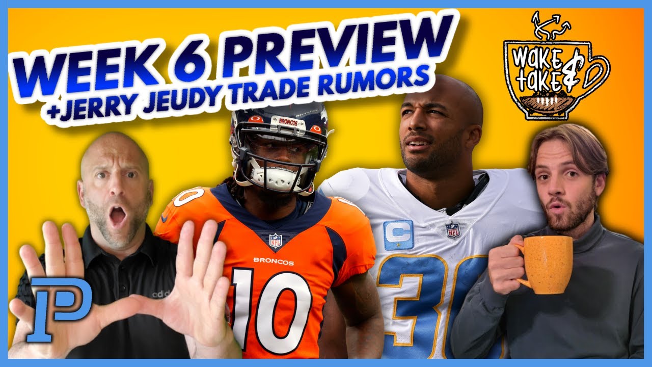 NFL Week 6 Fantasy Football Preview + Jerry Jeudy & Broncos vs Chiefs