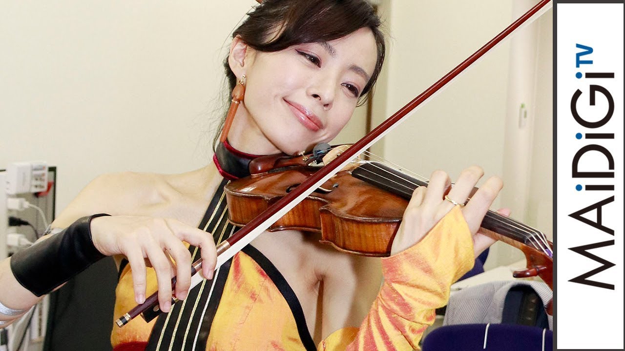 星野沙織 バイオリンの妖精 コスプレで編集部来訪 迫力の生演奏も Youtube
