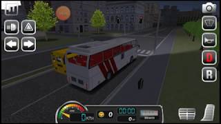 Bus Simulator 2015 Gameplay: Test Drive In Paris - Night Run screenshot 5