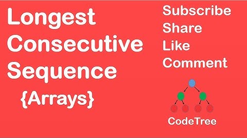 Longest Consecutive Sequence [LeetCode 128] | Arrays | Approach and Intuition
