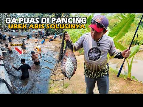 BORONGAN SERIES ❗❗ GOKILLL SEMUA PEMANCING TURUN KE KOLAM JHON ❗❗ KURAS ABIS ❗❗ IKAN MASIH BANYAK
