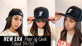 Fear of God x New Era Essential Full Mesh 59FIFTY Fitted Caps