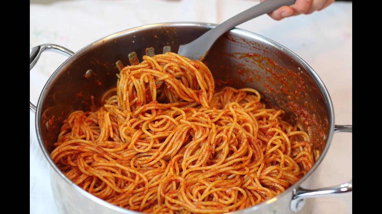 ספגטי אדום של פעם | פרק 61- Classic Old-Fashioned Red Spaghetti