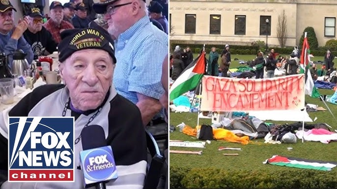 Vets Disgusted By Flag Burning At Anti Israel Protests I Didn T Fight For This