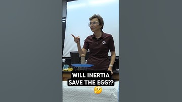 SMACK an egg! Will inertia save it? 😱 #shorts #DrTatiana