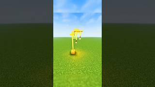 Bamboo lamppost design #minecraft #shorts