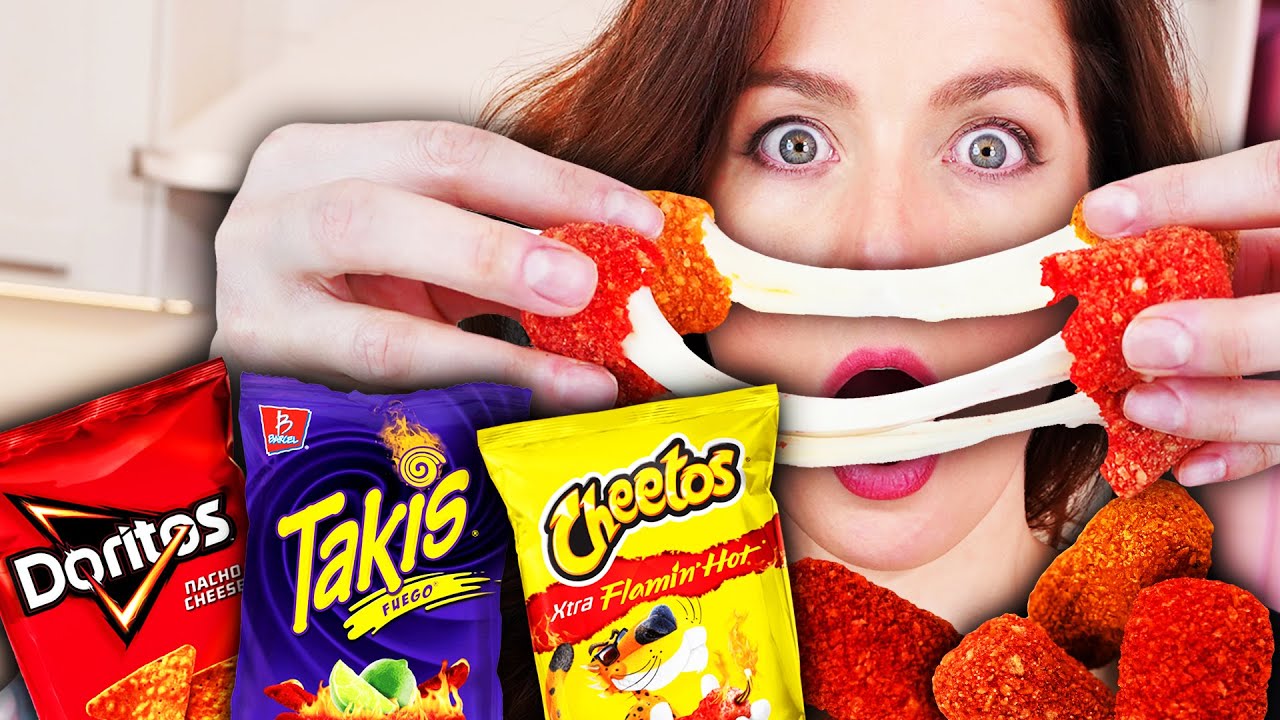 DEDITOS DE QUESO DE DORITOS, CHEETOS FLAMIN HOT Y TAKIS FUEGO    DACOSTAS BAKERY