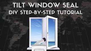 Easy DIY Step-by-Step Tilt Window Seal Tutorial for Portable AC