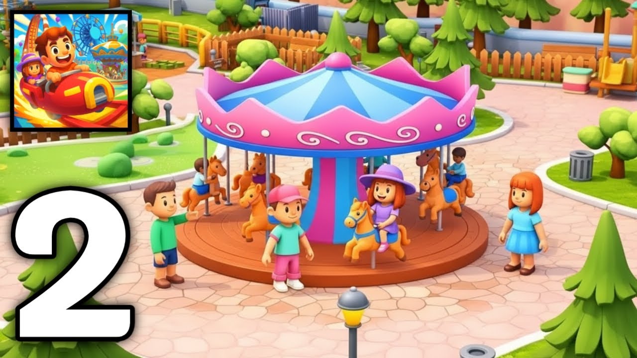 My Theme Park : Idle & Tycoon - Gameplay Walkthrough Part 2