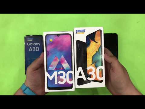 Samsung Galaxy A30 vs Samsung Galaxy M30