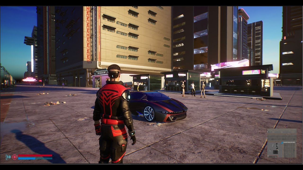 UE5 Testing  My New Game NPC Behavior (WIP)