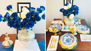 Glam Easter Tablescape Collaboration // How to decorate for Easter