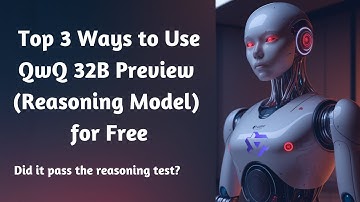 Top 3 Ways To Use Qwen QwQ 32B Preview For Free | QwQ 32B Preview Strawberry Test