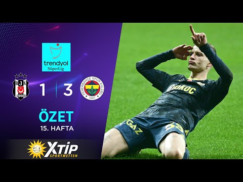 Merkur-Sports | Beşiktaş (1-3) Fenerbahçe - Highlights/Özet | Trendyol Süper Lig - 2023/24