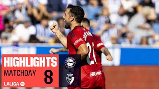 Resumen de Deportivo Alavés vs CA Osasuna (0-2)