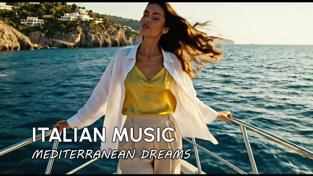 🎶 Italian Vibes & Mediterranean Music 🎶 2+ Hours Lake Como Relaxation & Scenic Amalfi Coast
