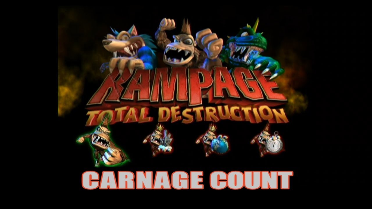 Rampage: Total Destruction | Wii (2006) Carnage Count