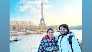 Walking Tour of Eiffel Tower #eiffeltower #eiffeltoweratnight #paris #europe #france #4kvideo #hindi