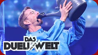 "We have to DRINK!" | Studio game Croatia: The face drinks along | Duel around the world | ProSieben screenshot 2