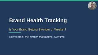 Brand Health Tracking Explained: Is Your Brand Getting Stronger or Weaker
