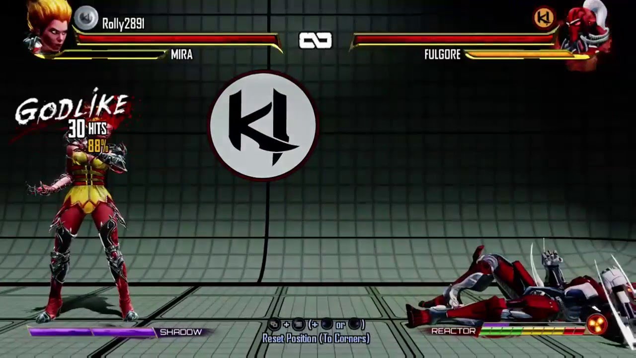 Killer Instinct. Mira. 88 counter breaker lockout combo, 2 bars. YouTube