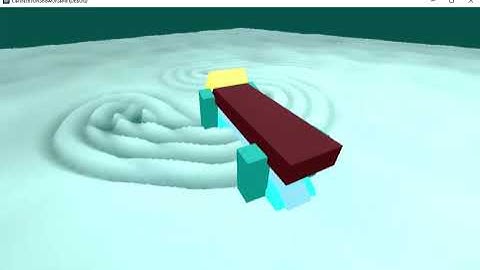 Godot - snow interaction using particles.