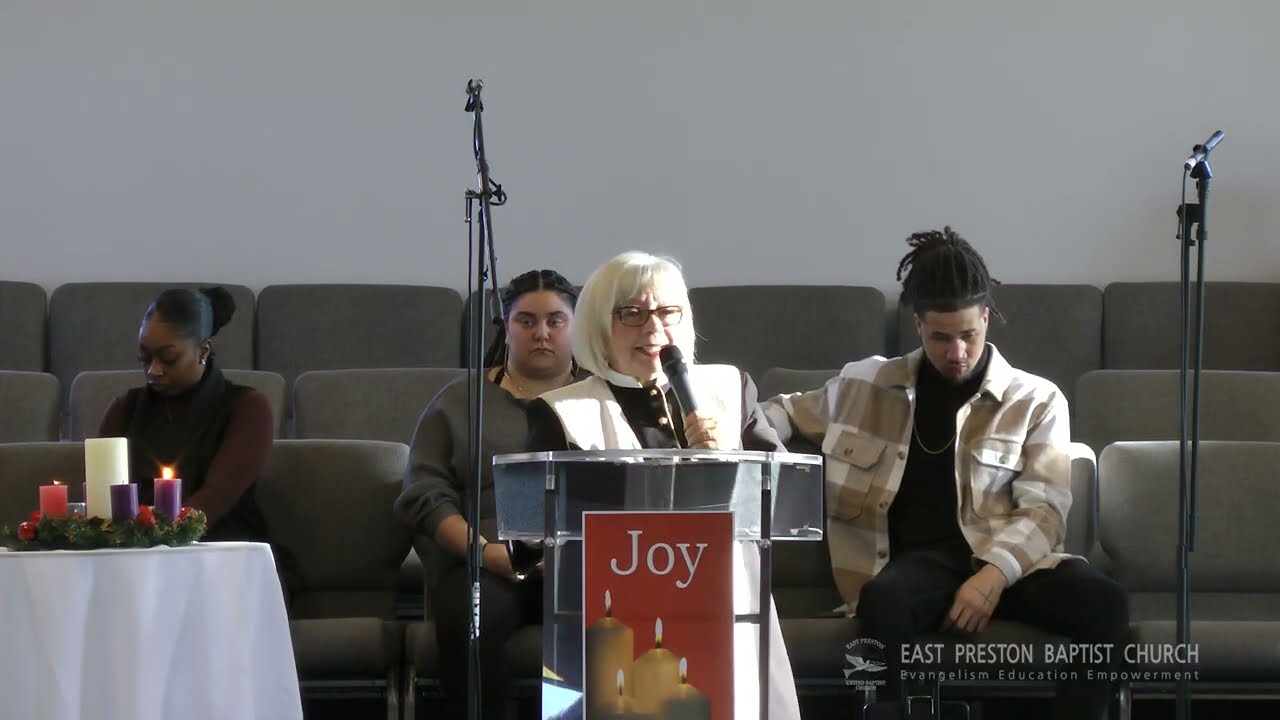 EPUBC Sermon - Luke 2:8-12 with Senior Pastor Rev. Andrea Anderson