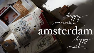 Our journaling weekend in Amsterdam • Memories, travel journaling, happy mail
