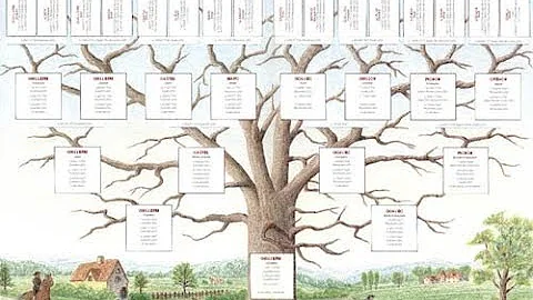 Où trouver un arbre généalogique vierge ?