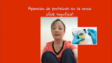 ¿Qué infecciones provocan un alto contenido de proteínas en la orina?