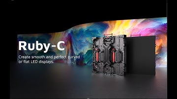 ROE Visual RUBY-C: the Next-Generation LED Panel now comes in Curves!