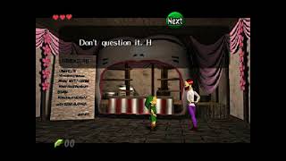 Funny Oot Text In Happy Mask Shop